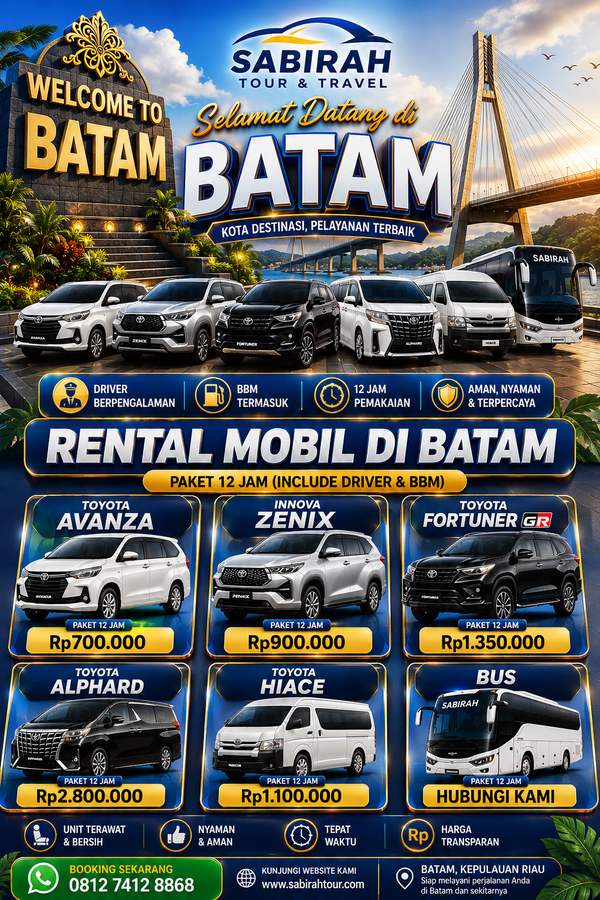 Rental Mobil Di Batam - Sewa Mobil Batam